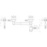 Арматура OMOIKIRI WK-2C-GM 4956498