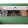 Мойка OMOIKIRI TEDORI 86-2-GR Tetogranit/Leningrad grey 4993572